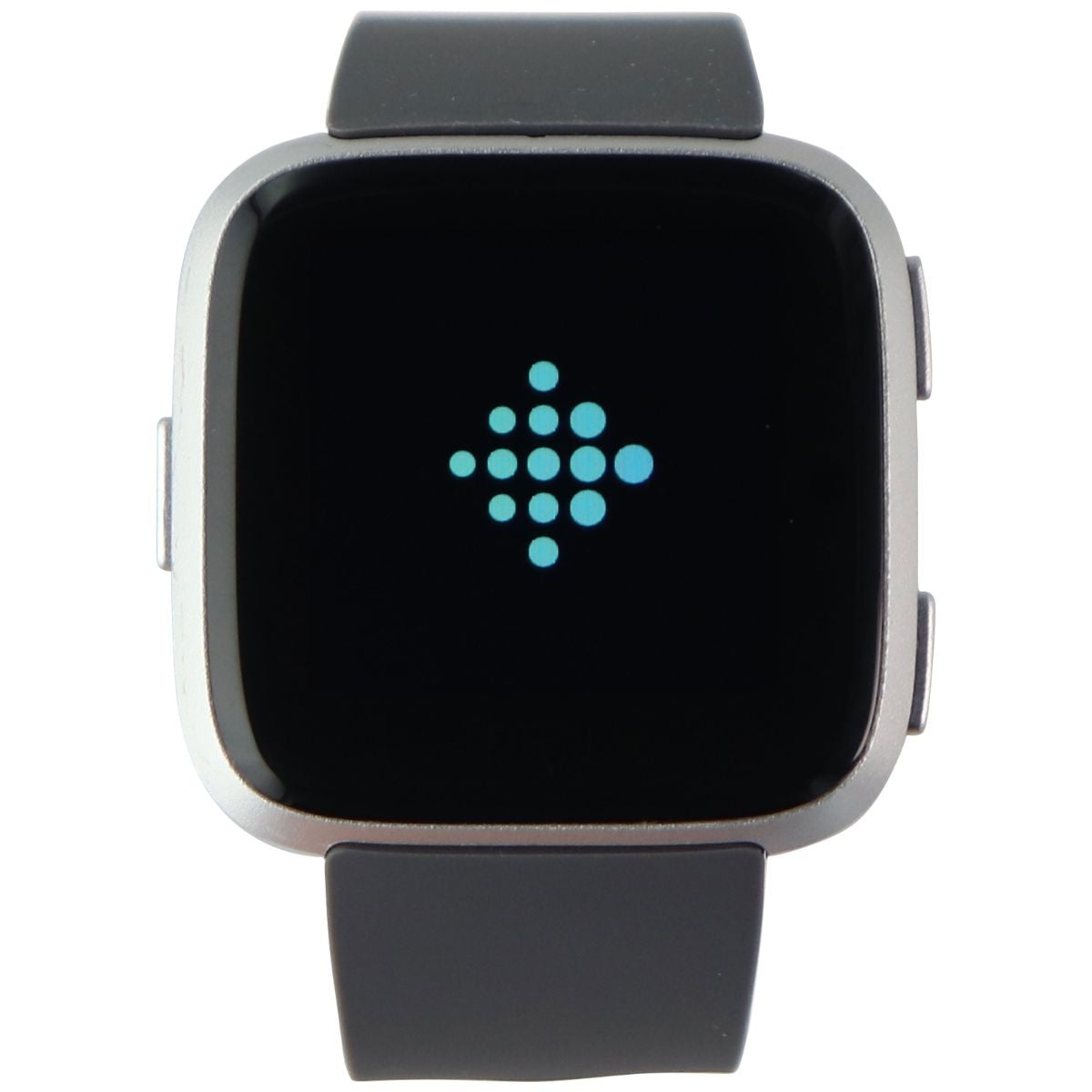 Fitbit Versa (1st Gen) Smart Watch - Silver Aluminum/Gray Band (FB505) Smart Watches Fitbit    - Simple Cell Bulk Wholesale Pricing - USA Seller