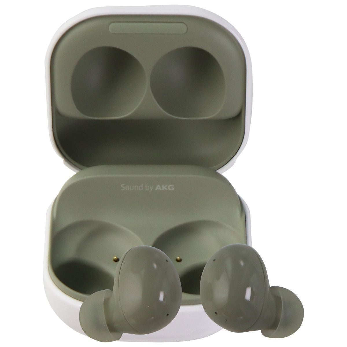 Samsung Galaxy Buds 2 - True Wireless Noise Cancelling Earbuds - Olive Green Portable Audio - Headphones Samsung Electronics - Simple Cell Bulk Wholesale Pricing - USA Seller