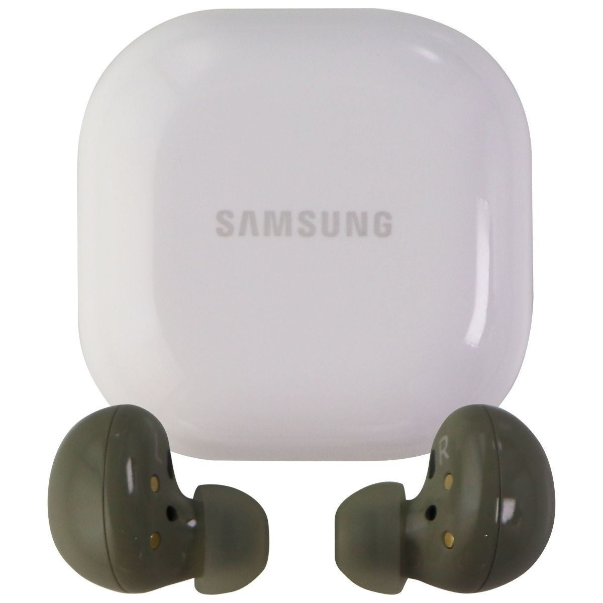 Samsung Galaxy Buds 2 - True Wireless Noise Cancelling Earbuds - Olive Green Portable Audio - Headphones Samsung Electronics - Simple Cell Bulk Wholesale Pricing - USA Seller