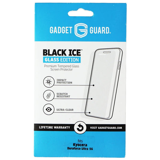 Gadget Guard Black Ice Glass Edition Screen for Kyocera Duraforce Ultra 5G Cell Phone - Screen Protectors Gadget Guard    - Simple Cell Bulk Wholesale Pricing - USA Seller
