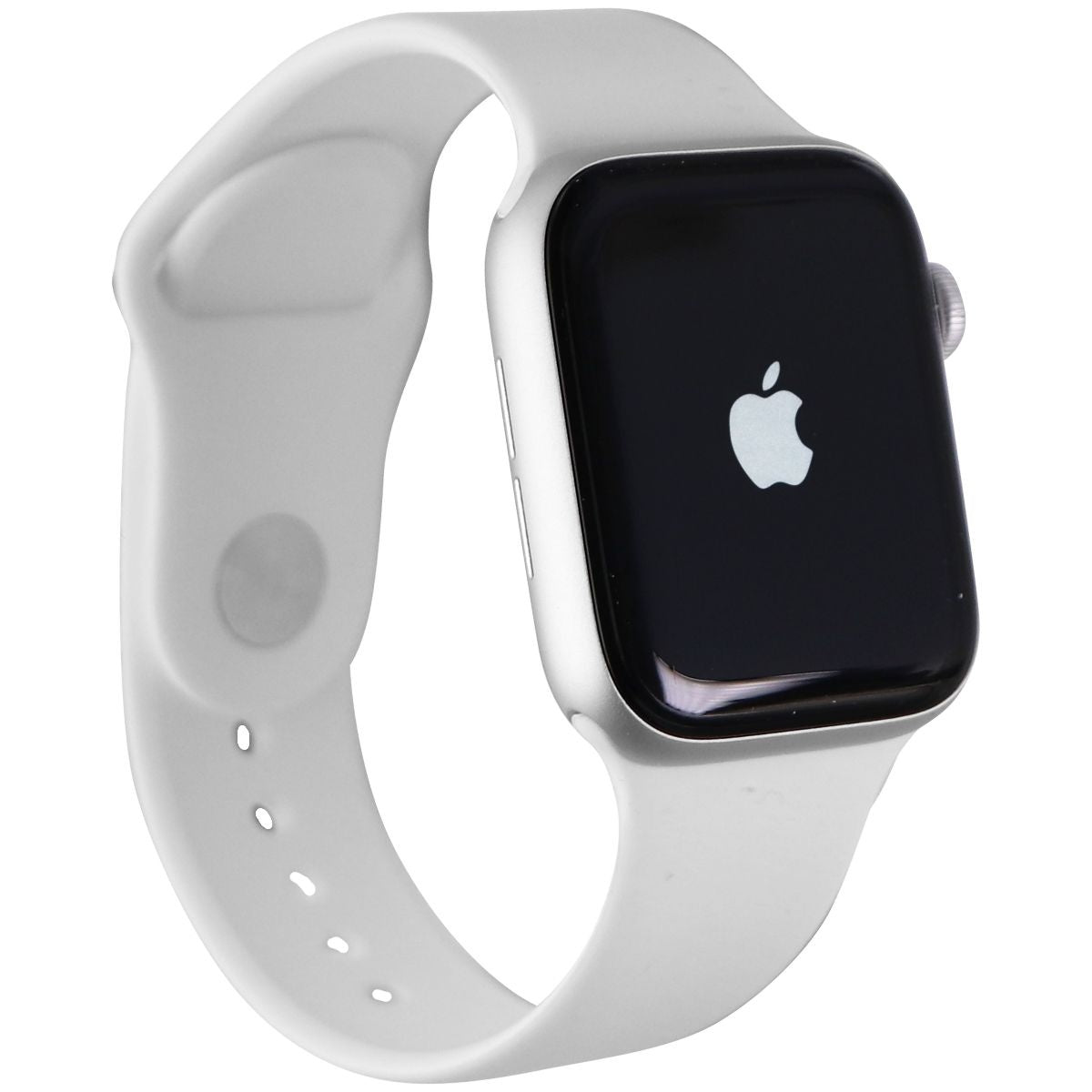Apple Watch Series 6 (GPS Only) - 44mm Silver Aluminum/White Sport Band (A2292) Smart Watches Apple - Simple Cell Bulk Wholesale Pricing - USA Seller