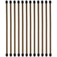 Nite Ize (6-inch) GearTie Re-useable Twist Tie for Cables & More - Brown/Black Computer/Network - Cable Ties & Organizers Nite Ize    - Simple Cell Bulk Wholesale Pricing - USA Seller