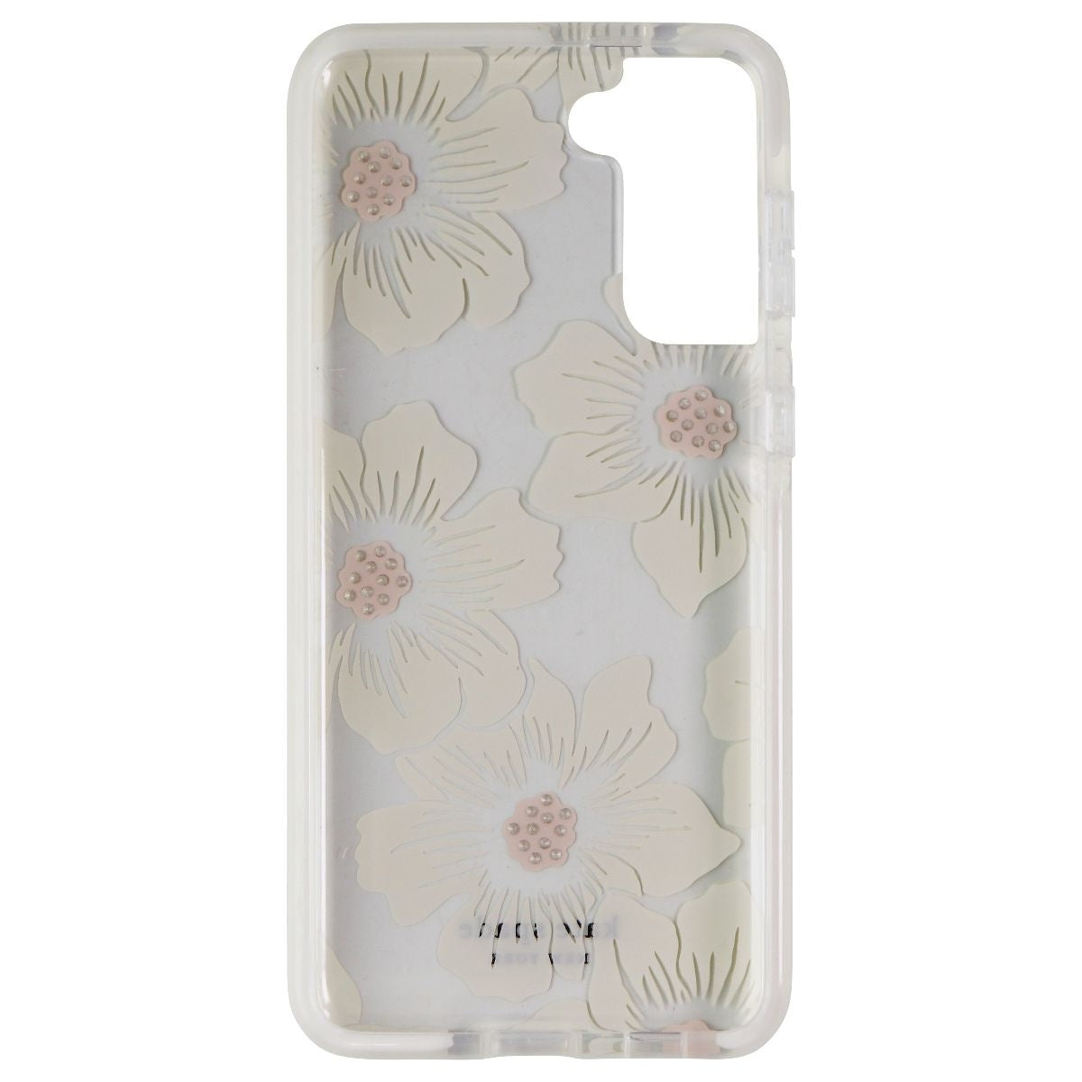 Kate Spade Defensive Hardshell Case for Galaxy (S21+) 5G - Hollyhock Floral Cell Phone - Cases, Covers & Skins Kate Spade    - Simple Cell Bulk Wholesale Pricing - USA Seller