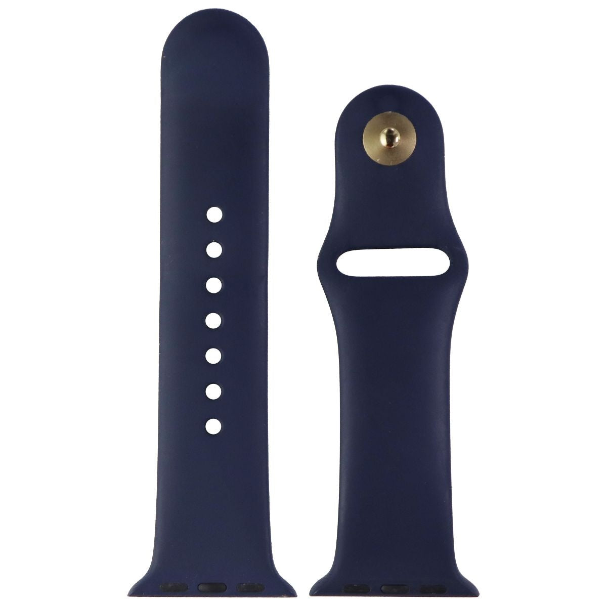 Apple 38mm Sport Band for Apple Watch 38/40/41mm - Midnight Blue/Gold (S/M Only) Smart Watch Accessories - Watch Bands Apple    - Simple Cell Bulk Wholesale Pricing - USA Seller