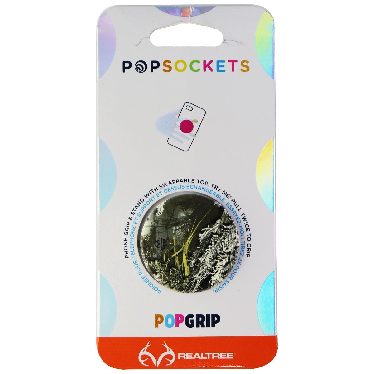 PopSockets: PopGrip with Swappable Top for Phones & Tablets - Realtree Max 1-XT Cell Phone - Mounts & Holders PopSockets    - Simple Cell Bulk Wholesale Pricing - USA Seller