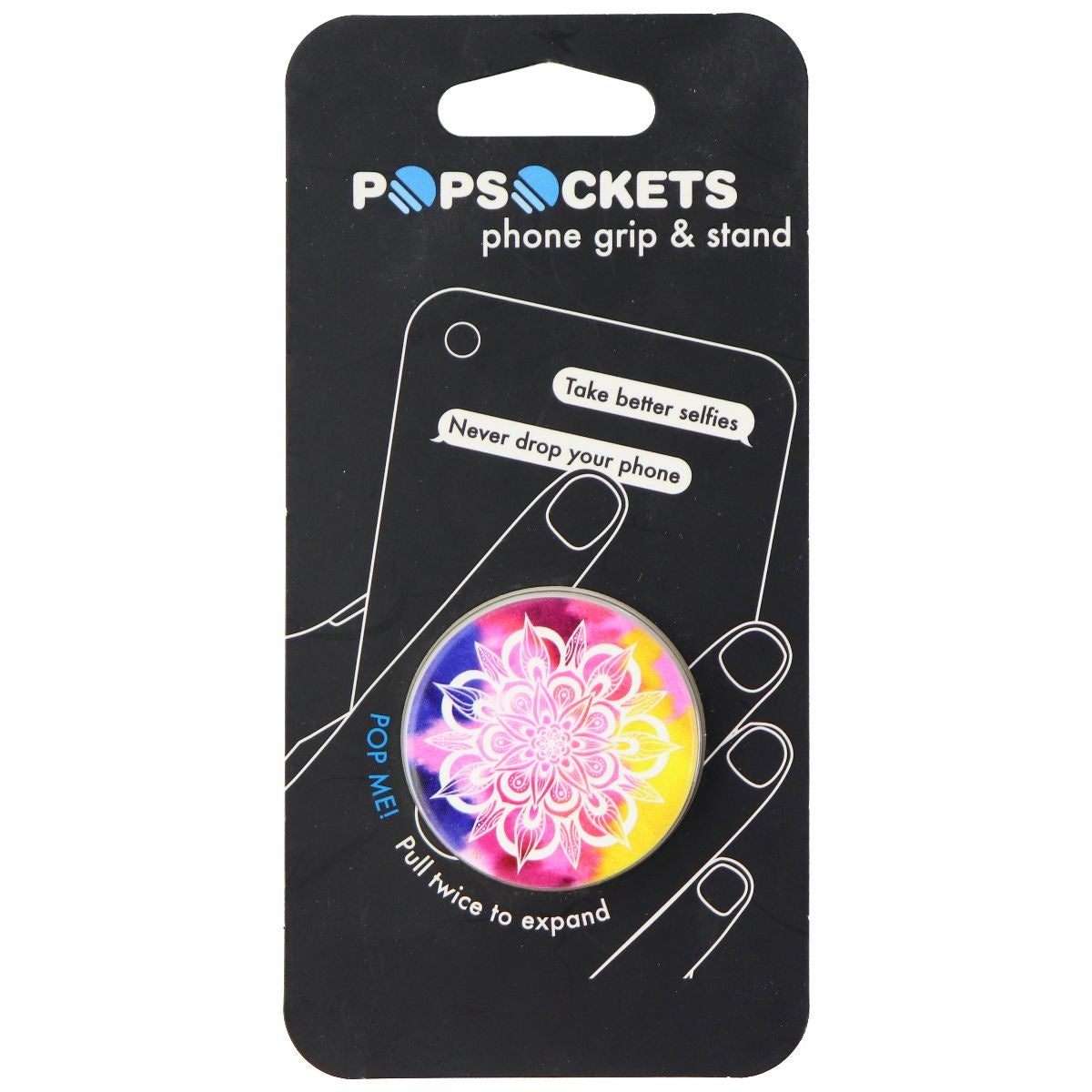 PopSockets: Collapsible Grip & Stand for Phones & Tablets - Passionfruit Mandala Cell Phone - Mounts & Holders PopSockets - Simple Cell Bulk Wholesale Pricing - USA Seller