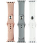 PureGear Watch Band Set for Apple Watch 38/40/41mm - White/Pink/Gray Smart Watch Accessories - Watch Bands PureGear - Simple Cell Bulk Wholesale Pricing - USA Seller
