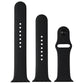 Apple (44mm) Sport Band Full Set for Apple Watch 42/44/45mm - Black Smart Watch Accessories - Watch Bands Apple - Simple Cell Bulk Wholesale Pricing - USA Seller