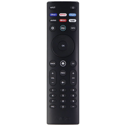 Vizio Remote Control (XRT140V4) with Disney/Netflix/Pluto/Tubi Hotkeys - Black
