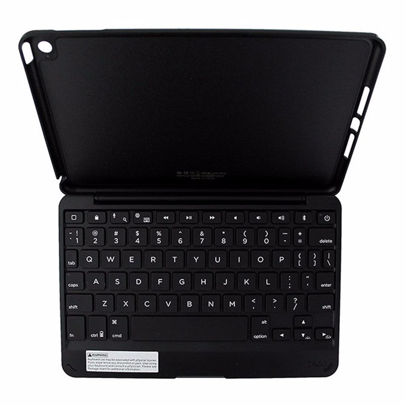 ZAGG Folio Bluetooth Keyboard Case w/ Backlit Keys for Apple iPad Mini 4 - Black