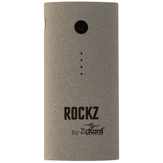ZipKord Rockz Series 3600mAh Single USB Portable Power Bank - Gray/Black Cell Phone - Chargers & Cradles ZipKord - Simple Cell Bulk Wholesale Pricing - USA Seller