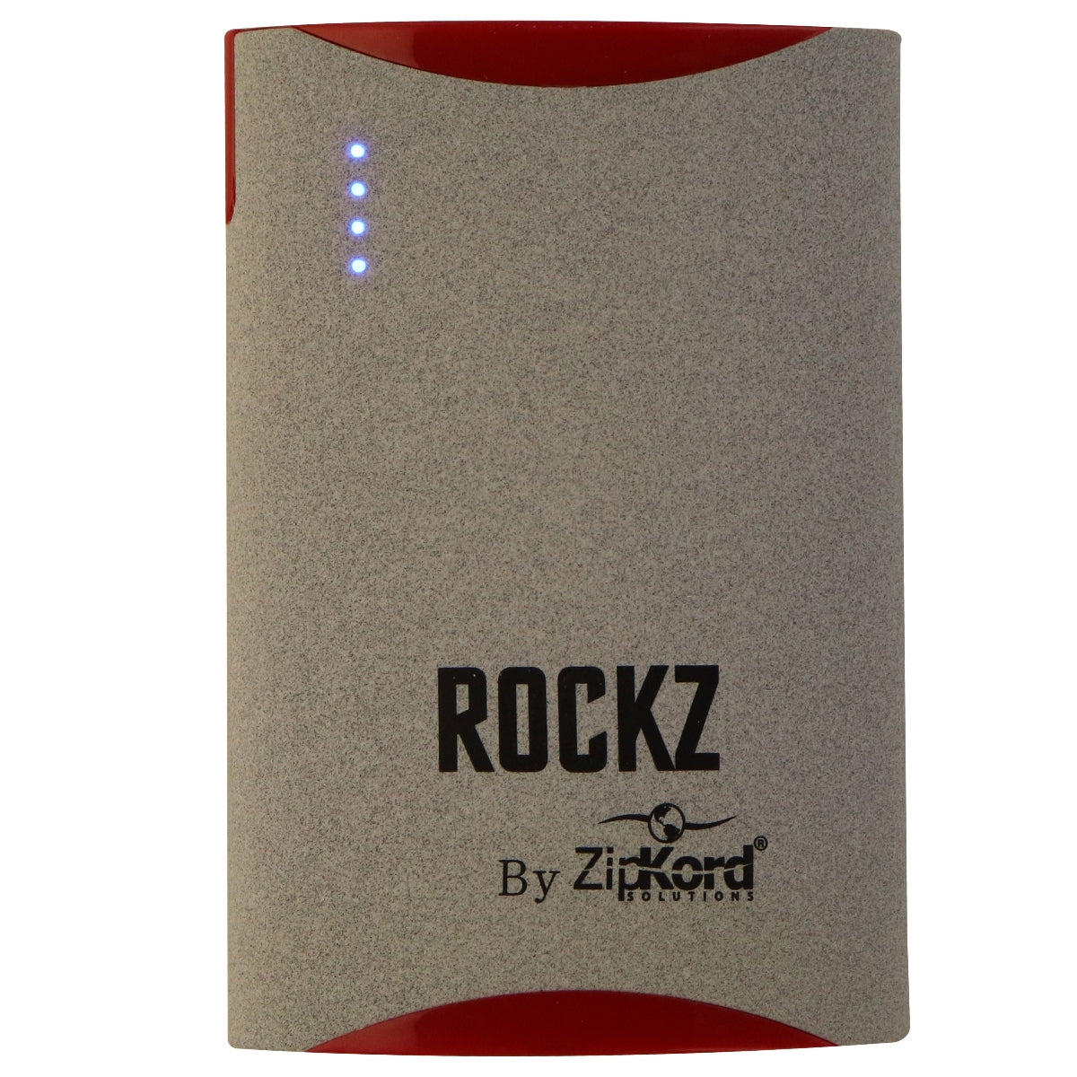 ZipKord External 6000mAh Battery Pack for USB Devices, Micro USB Cable- Gray/Red Cell Phone - Chargers & Cradles ZipKord - Simple Cell Bulk Wholesale Pricing - USA Seller