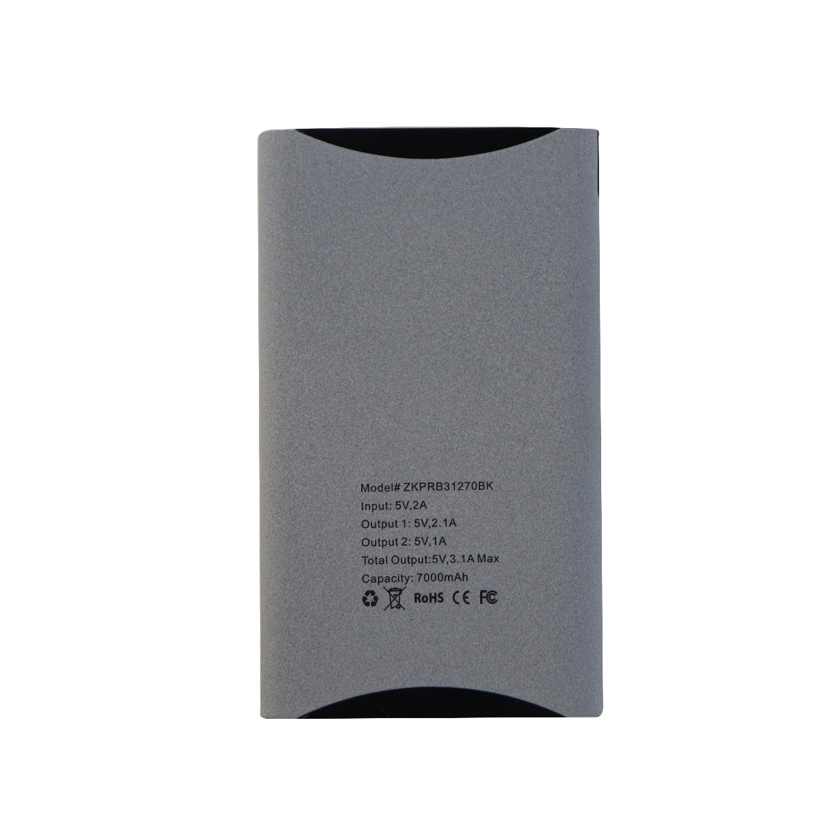 ZipKord Portable 7,000mAh Rechargeable Dual USB Battery for Smartphones & More Cell Phone - Chargers & Cradles ZipKord - Simple Cell Bulk Wholesale Pricing - USA Seller