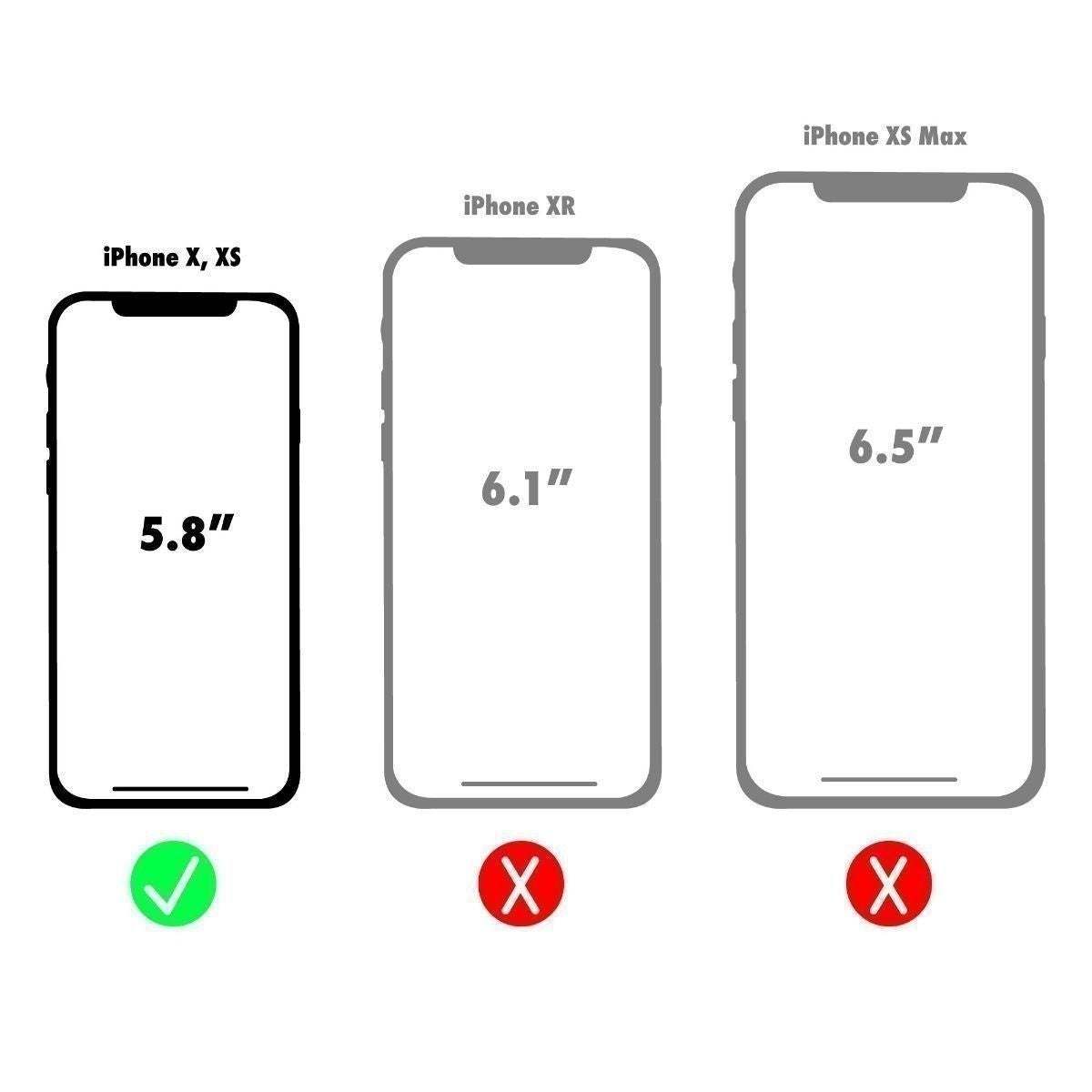 Adidas 3-Stripes Snap Hard Case for Apple iPhone XS and X - White / Black Cell Phone - Cases, Covers & Skins Adidas - Simple Cell Bulk Wholesale Pricing - USA Seller