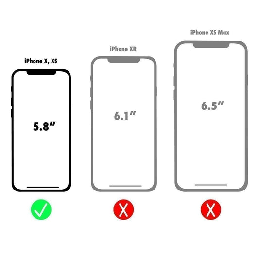 Adidas 3-Stripes Snap Hard Case for Apple iPhone XS and X - White / Black