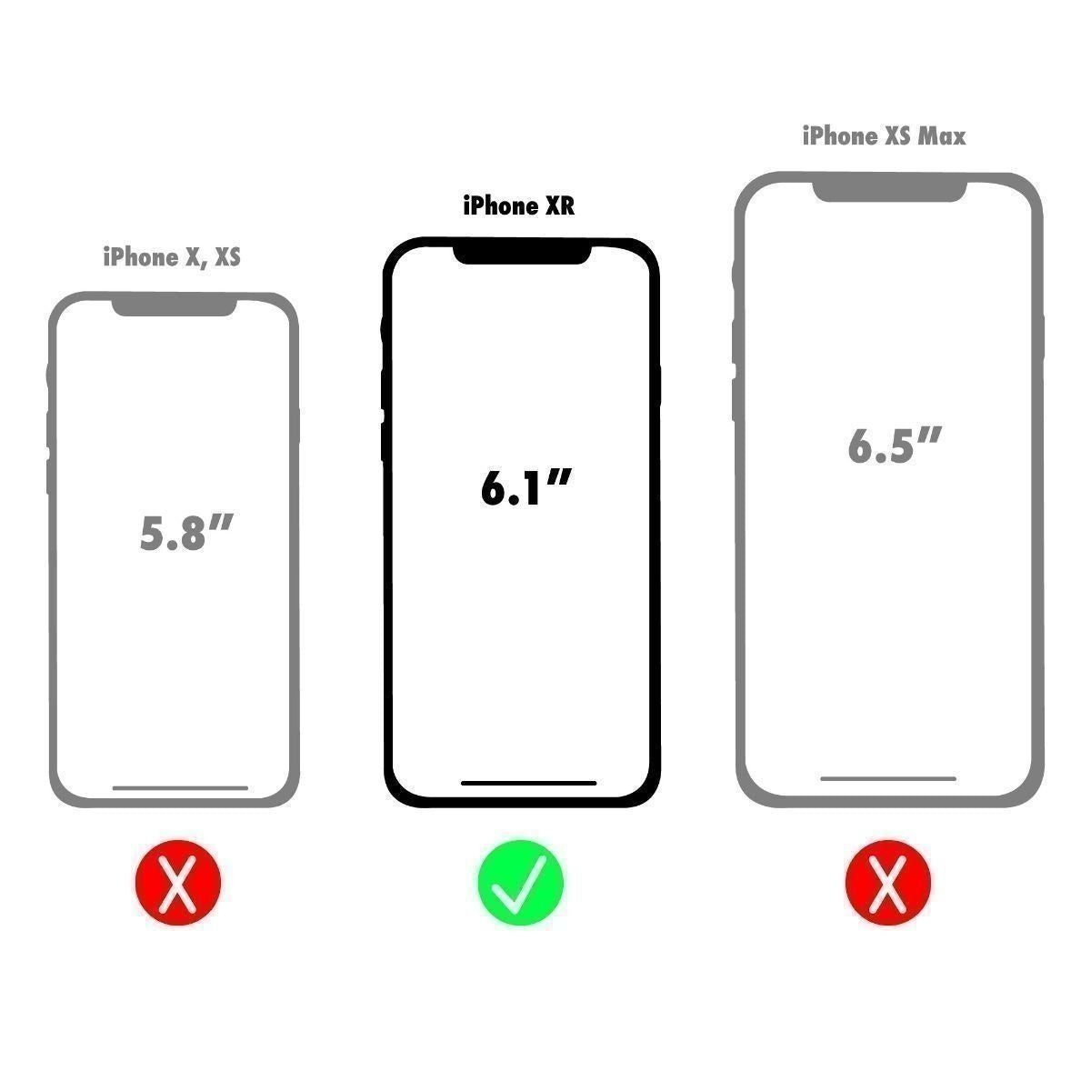 Incipio DualPro Series Dual Layer Case for Apple iPhone XR - Matte Black Cell Phone - Cases, Covers & Skins Incipio    - Simple Cell Bulk Wholesale Pricing - USA Seller