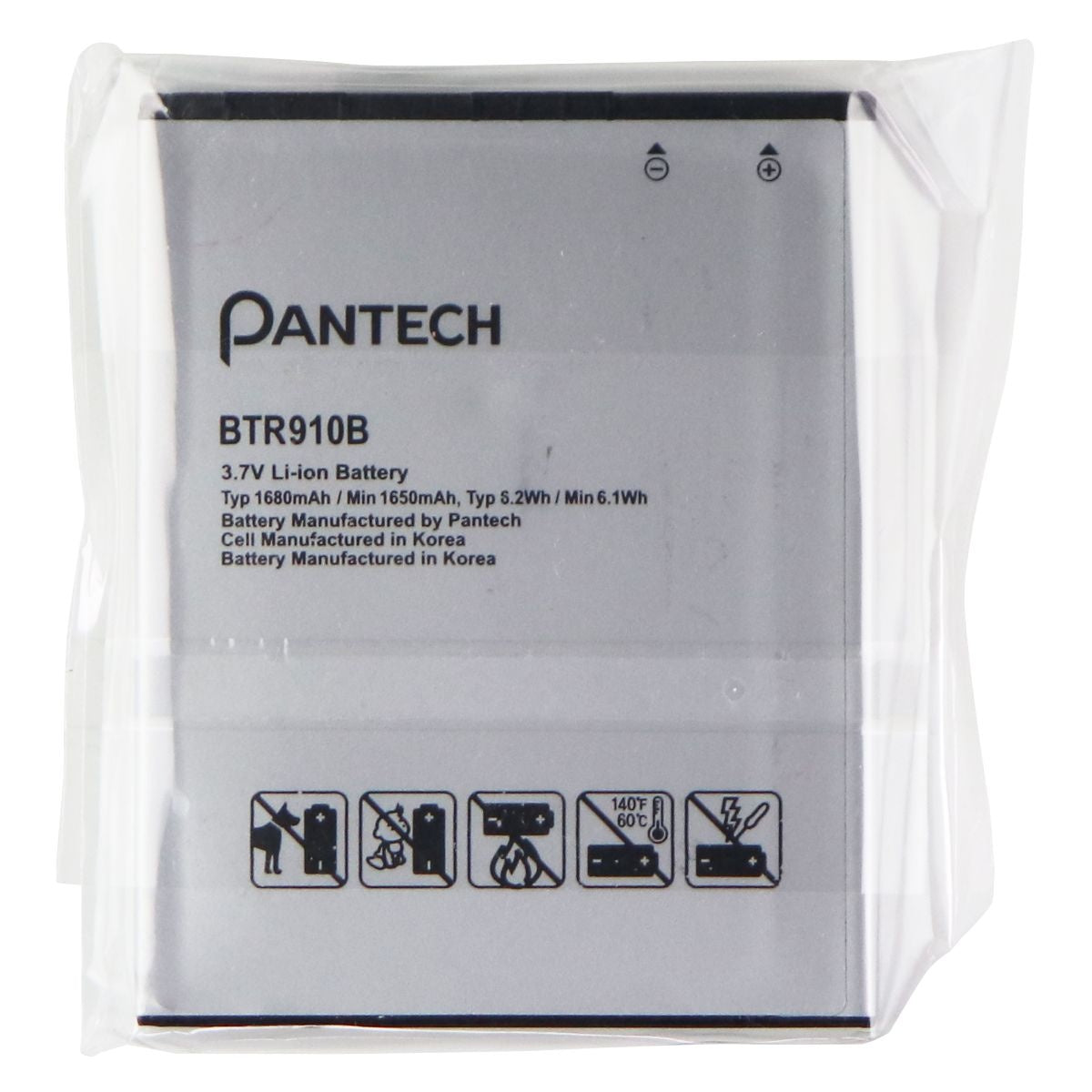 OEM Pantech BTR910B 1680 mAh Replacement Battery for Pantech Marauder Cell Phone - Batteries Pantech    - Simple Cell Bulk Wholesale Pricing - USA Seller