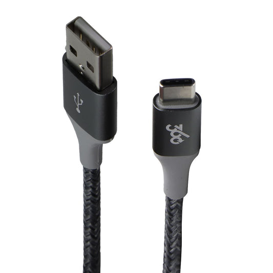 360 Electrical (8FT) Braided USB-C to USB Charge and Sync Cable - Gray Computer/Network - Other Cables 360 Electrical    - Simple Cell Bulk Wholesale Pricing - USA Seller