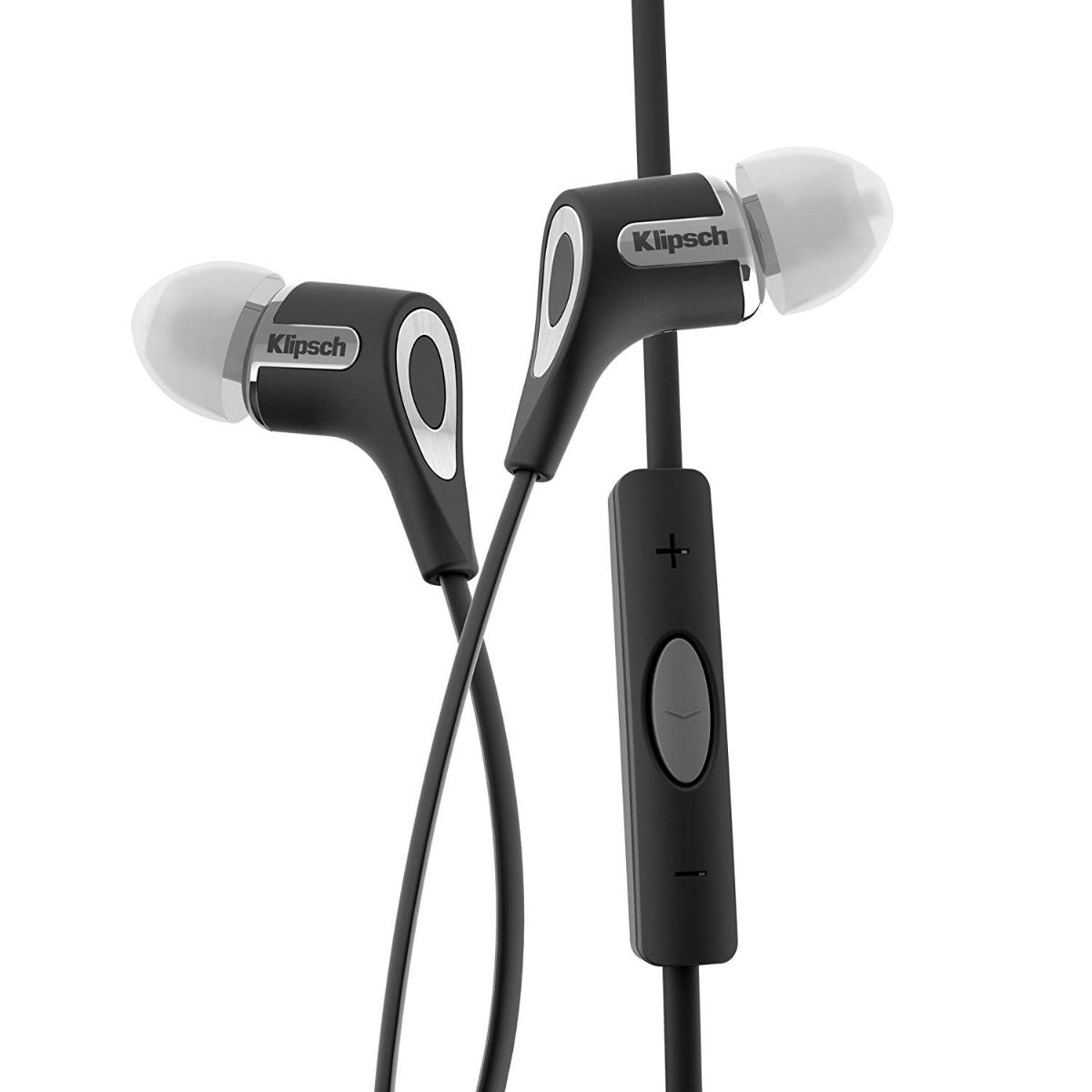 Klipsch R6i In-Ear Wired 3.5mm Headphones - Black/Silver Portable Audio - Headphones Klipsch    - Simple Cell Bulk Wholesale Pricing - USA Seller