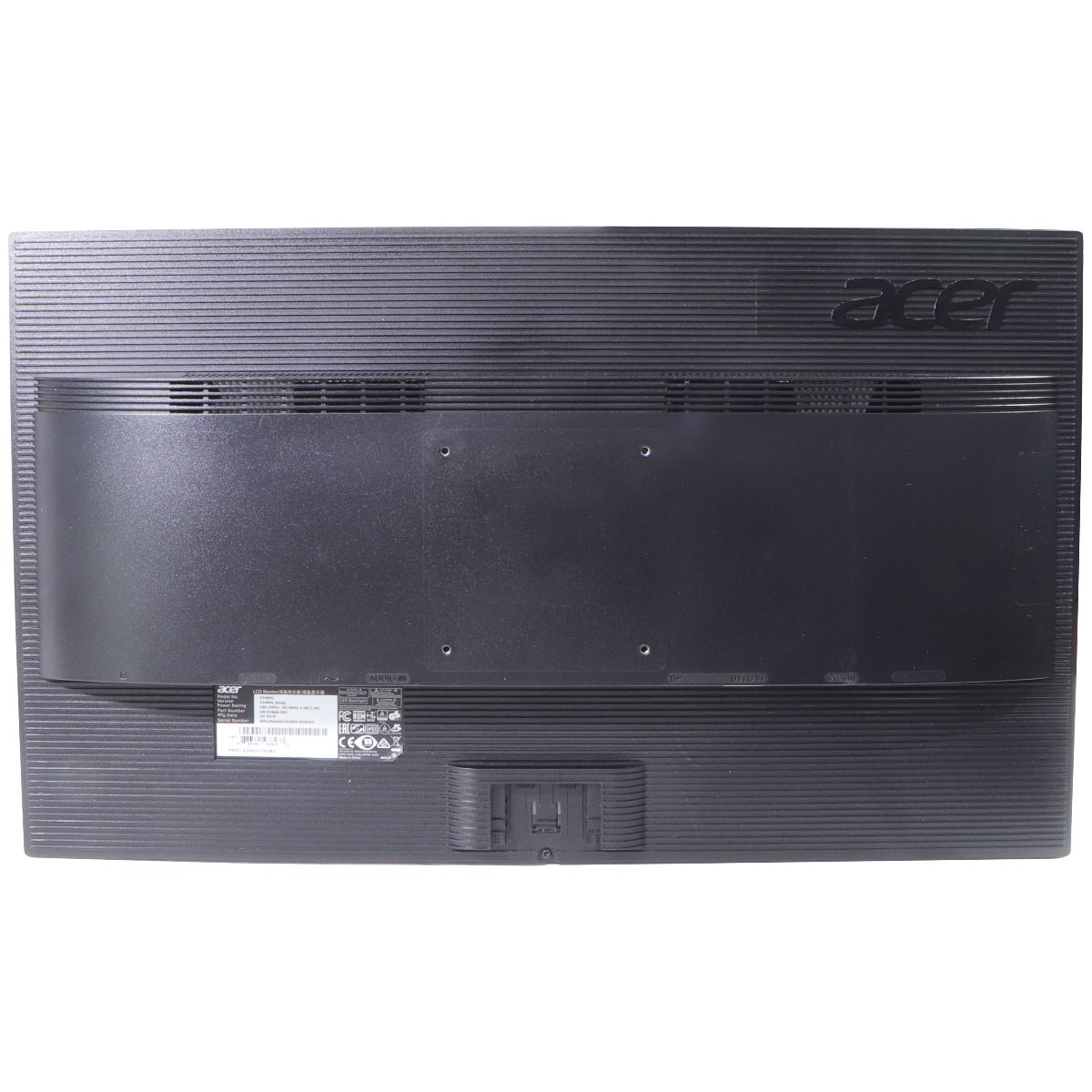 Acer V6 Series (V246HL) 24-Inch Full HD 1080p 16:9 LED LCD Monitor / NO STAND Digital Displays - Monitors Acer    - Simple Cell Bulk Wholesale Pricing - USA Seller