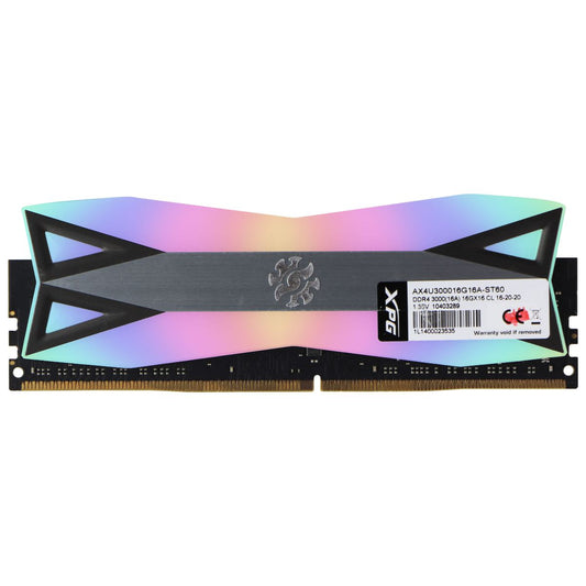 Adata XPG 16GB RAM Memory DDR4 3000MHz (Model: AX4U300016G16A-ST60) Computer Parts - Memory (RAM) ADATA    - Simple Cell Bulk Wholesale Pricing - USA Seller