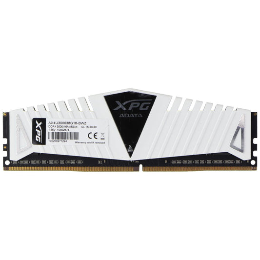 ADATA XPG (8GB) DDR4 3000MHz 8Gx4 1.35V Desktop RAM Memory (AX4U300038G16-BWZ) Computer Parts - Memory (RAM) ADATA    - Simple Cell Bulk Wholesale Pricing - USA Seller