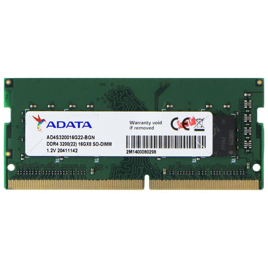 Adata 16GB RAM Memory DDR4 3200MHz (AD4S320016G22-BGN) Computer Parts - Memory (RAM) ADATA    - Simple Cell Bulk Wholesale Pricing - USA Seller