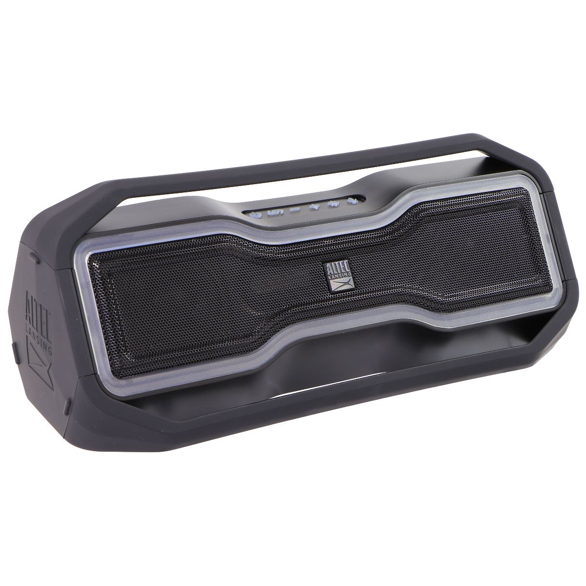 Altec Lansing ROCKBOX Bluetooth Boombox with Lighting Effects - Onyx Cell Phone - Audio Docks & Speakers Altec Lansing    - Simple Cell Bulk Wholesale Pricing - USA Seller