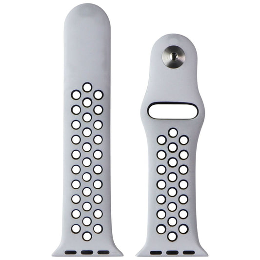 Apple 41mm Nike Band for Apple Watch 38/40/41mm - Pure Platinum/Black (S/M Only) Smart Watch Accessories - Watch Bands Apple    - Simple Cell Bulk Wholesale Pricing - USA Seller