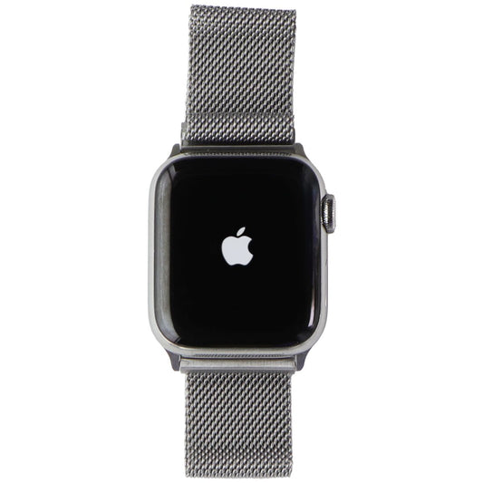 Apple Watch Series 4 A1975 GPS + LTE - 40mm Silver Stainless Steel/Milanese Band Smart Watches Apple    - Simple Cell Bulk Wholesale Pricing - USA Seller