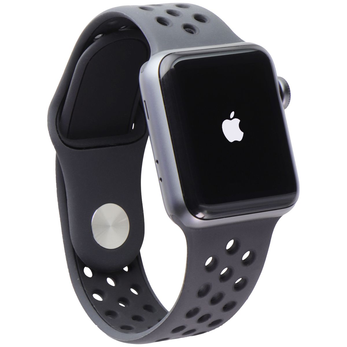 Apple Watch Nike+ Series 3 (GPS+LTE) (A1860) 38mm Space Gray AL/BLK Nike Sp Band Smart Watches Apple    - Simple Cell Bulk Wholesale Pricing - USA Seller