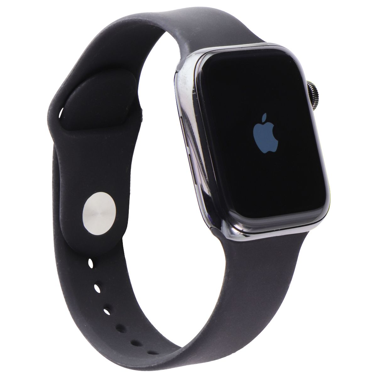 Apple Watch Series 4 (44mm) A2008 (GPS + LTE) - Space Black SS/Black Sport Band Smart Watches Apple    - Simple Cell Bulk Wholesale Pricing - USA Seller