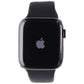 Apple Watch Series 4 (44mm) A2008 (GPS + LTE) - Space Black SS/Black Sport Band Smart Watches Apple    - Simple Cell Bulk Wholesale Pricing - USA Seller