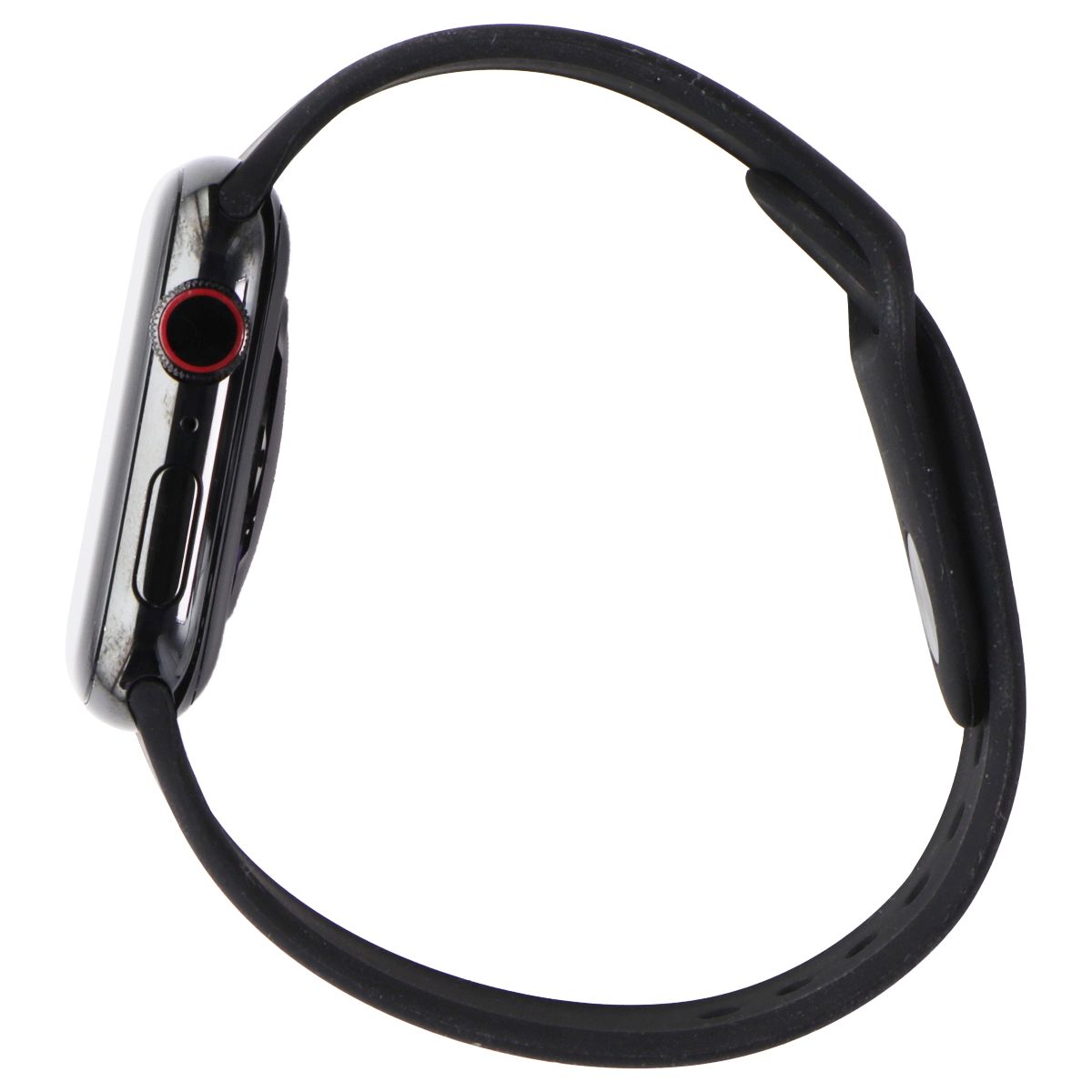 Apple Watch Series 4 (44mm) A2008 (GPS + LTE) - Space Black SS/Black Sport Band Smart Watches Apple    - Simple Cell Bulk Wholesale Pricing - USA Seller