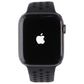 The Apple Watch Nike+ Series 4 (44mm) A1976 Gray AL w/ Black Sport Loop Band Smart Watches Apple    - Simple Cell Bulk Wholesale Pricing - USA Seller
