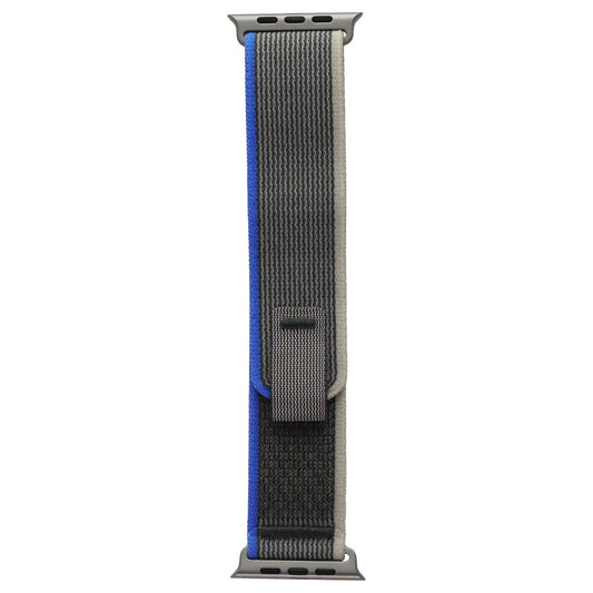 Apple Watch Band - Trail Loop (49mm) - Blue/Gray - (M/L) for Apple Watch Ultra Smart Watch Accessories - Watch Bands Apple    - Simple Cell Bulk Wholesale Pricing - USA Seller