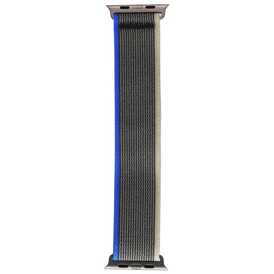 Apple Watch Band - Trail Loop (49mm) - Blue/Gray - (M/L) for Apple Watch Ultra Smart Watch Accessories - Watch Bands Apple    - Simple Cell Bulk Wholesale Pricing - USA Seller