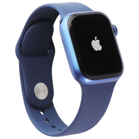 Apple Watch Series 7 (A2476) (GPS+LTE) 41mm - Blue Aluminum/Blue Sport Band Smart Watches Apple    - Simple Cell Bulk Wholesale Pricing - USA Seller
