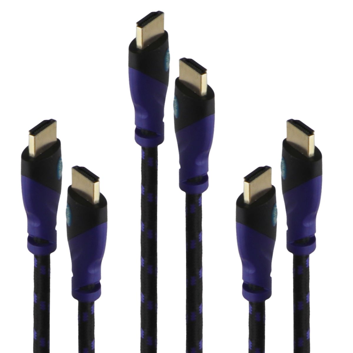 Aurum Ultra Series High Speed HDMI Cable with Ethernet - 3FT HDMI Cable 3 Pack TV, Video & Audio Accessories - Video Cables & Interconnects Aurum    - Simple Cell Bulk Wholesale Pricing - USA Seller