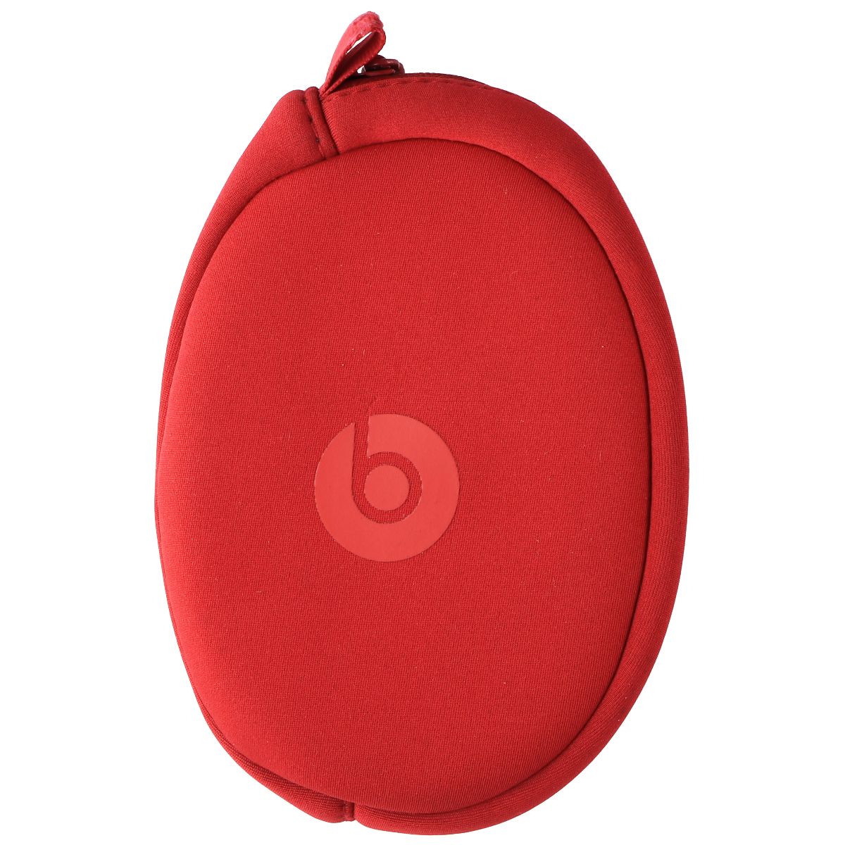 Beats By Dre Soft Travel Carrying Zipper Pouch - Red Parts & Accessories - Headsets Beats by Dre    - Simple Cell Bulk Wholesale Pricing - USA Seller