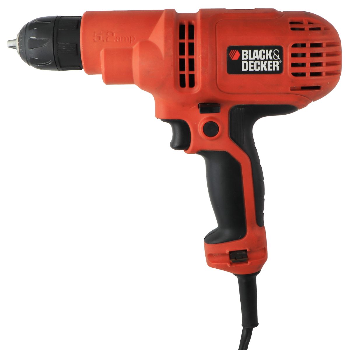 Black & Decker DR260 5.2 Amp 3/8 in. Corded Drill - Orange Home Improvement - Other Home Improvement Black & Decker    - Simple Cell Bulk Wholesale Pricing - USA Seller