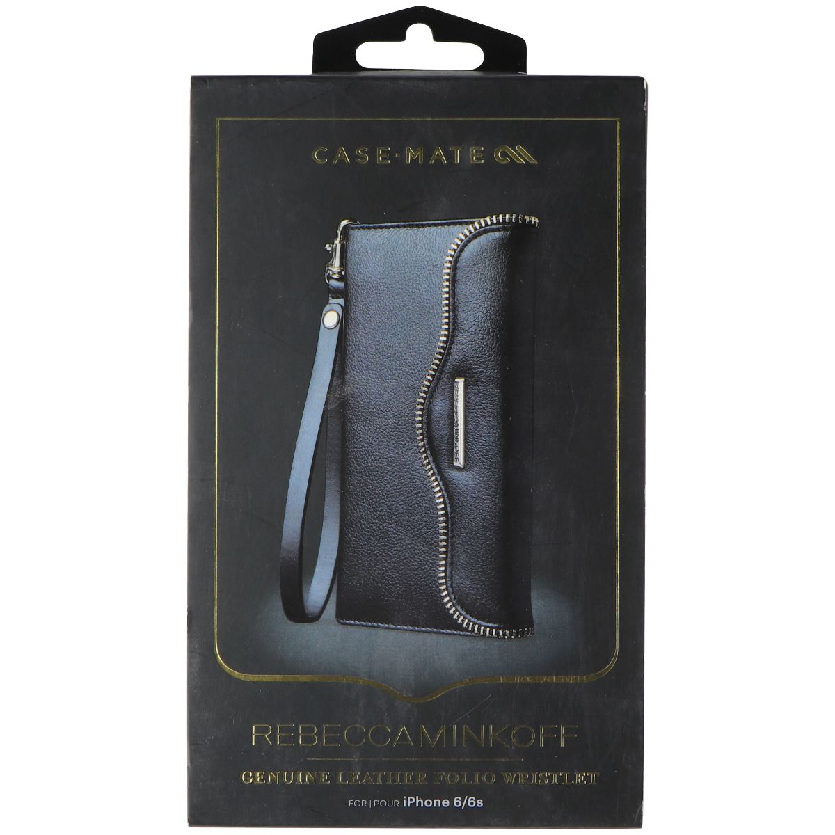 Case-Mate Rebecca Minkoff Leather Wristlet Case for iPhone 6s/6 - Black Cell Phone - Cases, Covers & Skins Case-Mate    - Simple Cell Bulk Wholesale Pricing - USA Seller