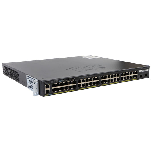 Cisco Catalyst (WS-C2960X-48FPD-L) 48-Port Ethernet Switch Networking - Network Switches Cisco    - Simple Cell Bulk Wholesale Pricing - USA Seller