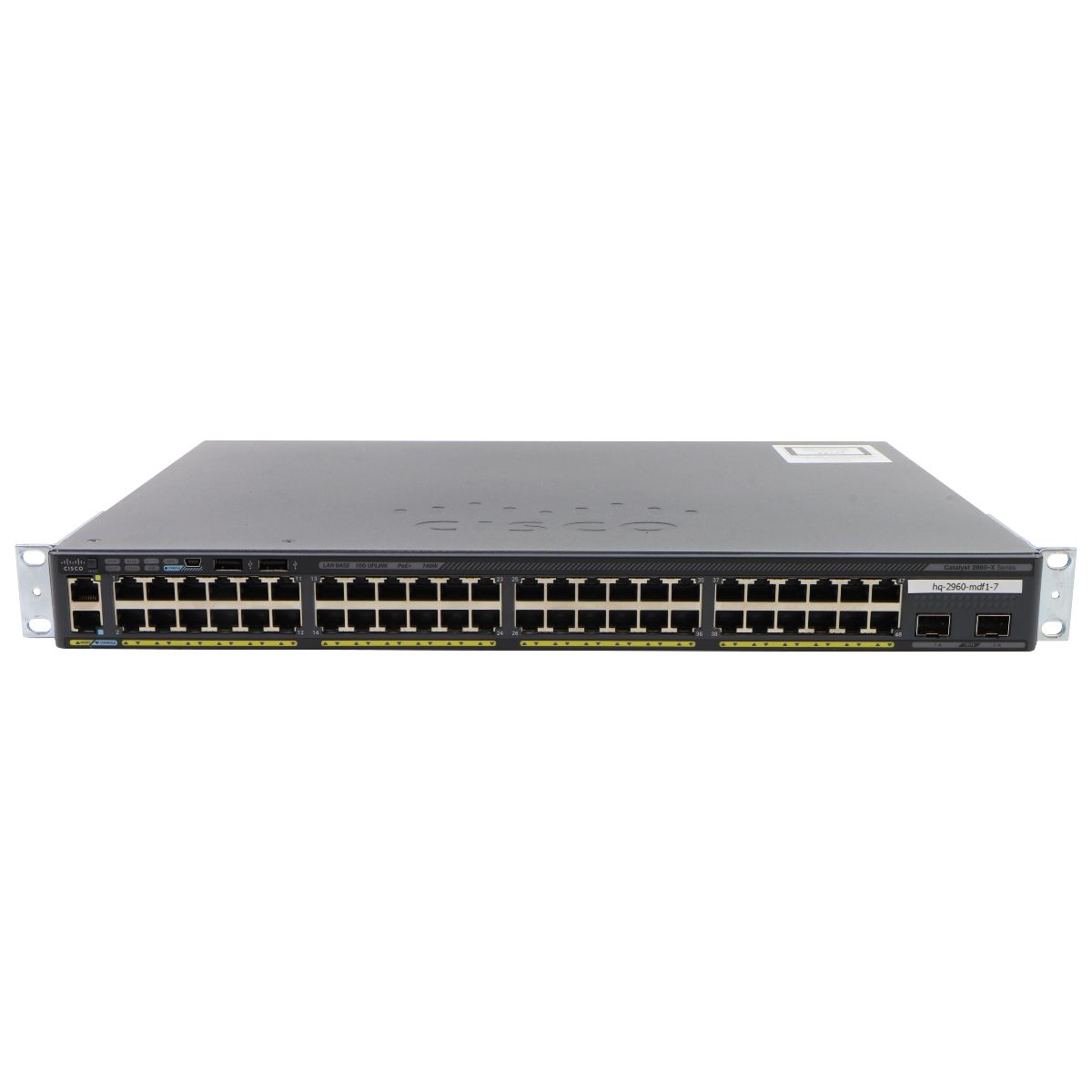 Cisco Catalyst (WS-C2960X-48FPD-L) 48-Port Ethernet Switch Networking - Network Switches Cisco    - Simple Cell Bulk Wholesale Pricing - USA Seller