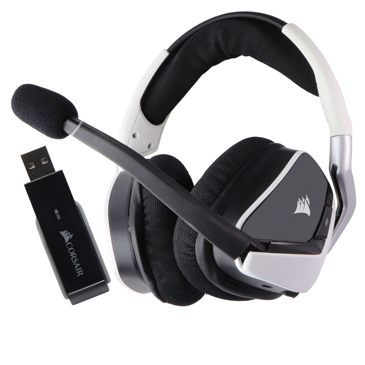 Corsair Void Elite RGB Wireless Gaming Headset - White Portable Audio - Headphones Corsair    - Simple Cell Bulk Wholesale Pricing - USA Seller