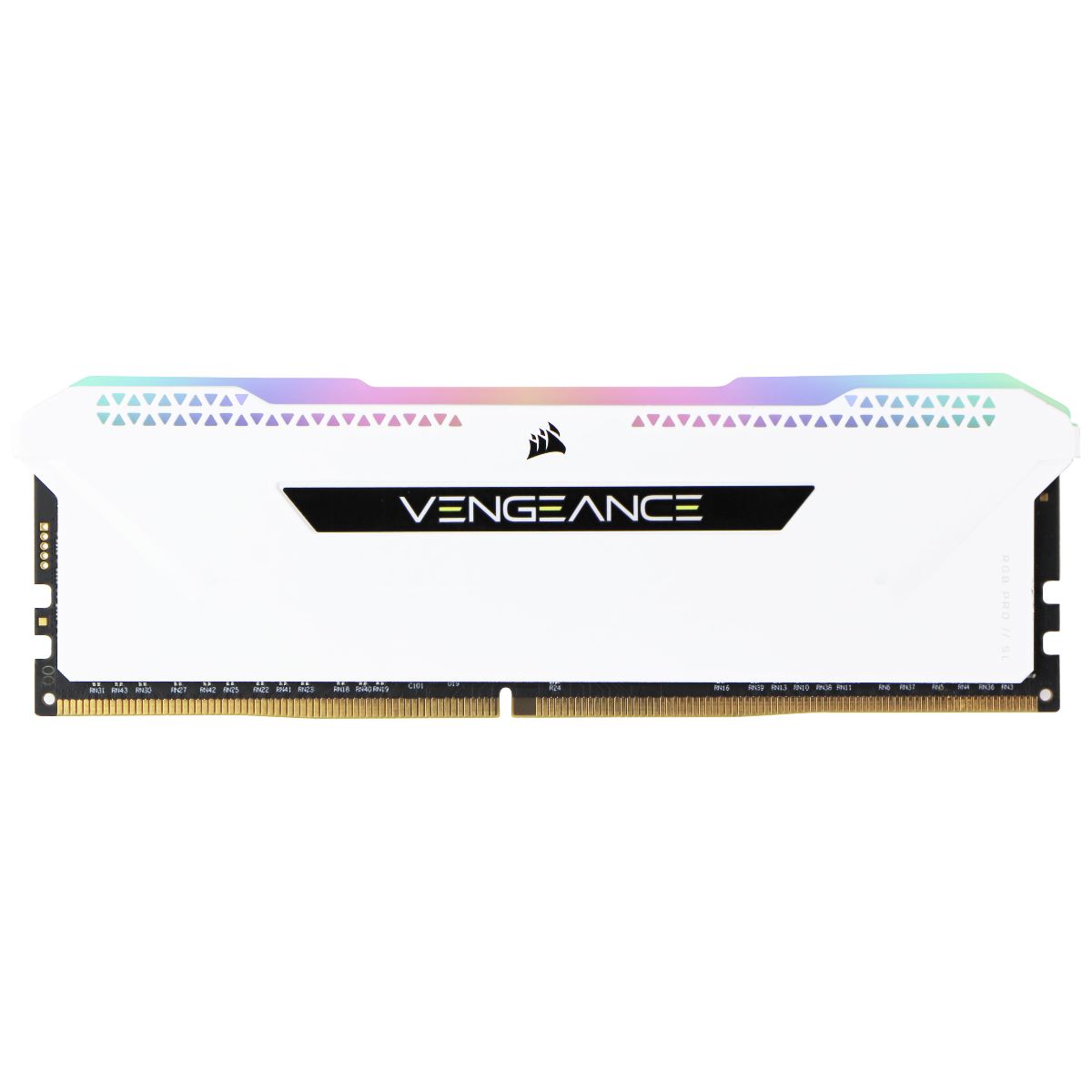Corsair Vengeance RGB Pro SL (8GB) DDR4 PC RAM Memory 3200 CMH16GX4M2E3200C16W Computer Parts - Memory (RAM) Corsair    - Simple Cell Bulk Wholesale Pricing - USA Seller