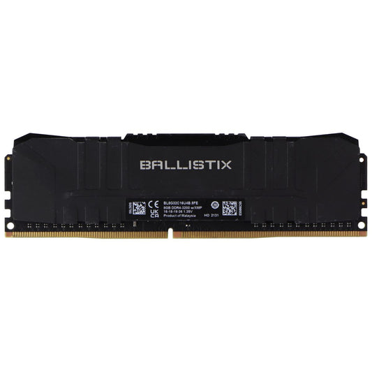 Crucial BALLISTIX (8GB) DDR4 3200MHz Laptop RAM Memory BL8G32C16U4B.8FE - Black Computer Parts - Memory (RAM) Crucial Ballistix    - Simple Cell Bulk Wholesale Pricing - USA Seller