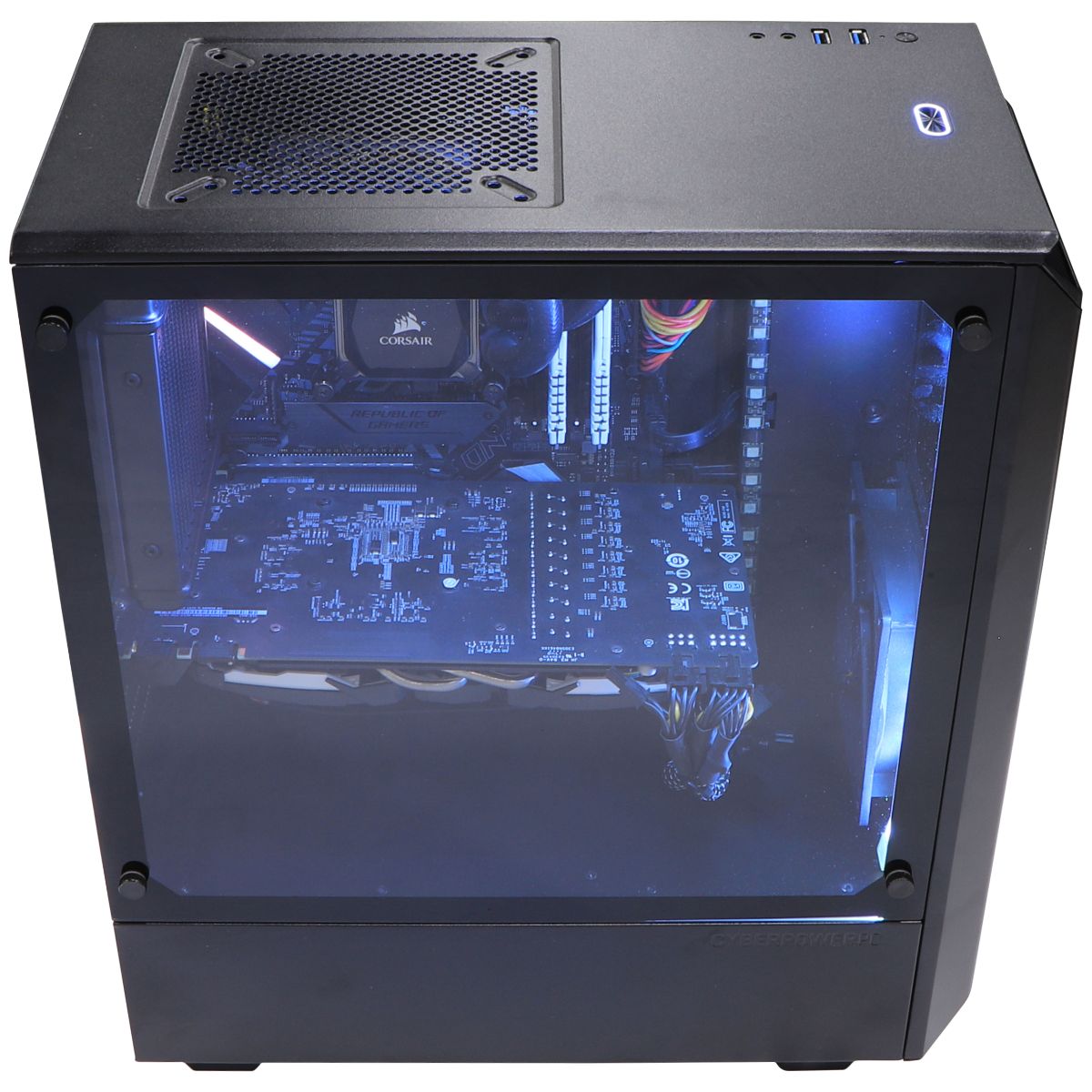 CyberPower C-Series Gaming PC (i5-8600K / GTX 1070 Ti / 1TB + 256SSD / 16GB RAM) PC Desktops & All-In-Ones CyberPowerPC    - Simple Cell Bulk Wholesale Pricing - USA Seller
