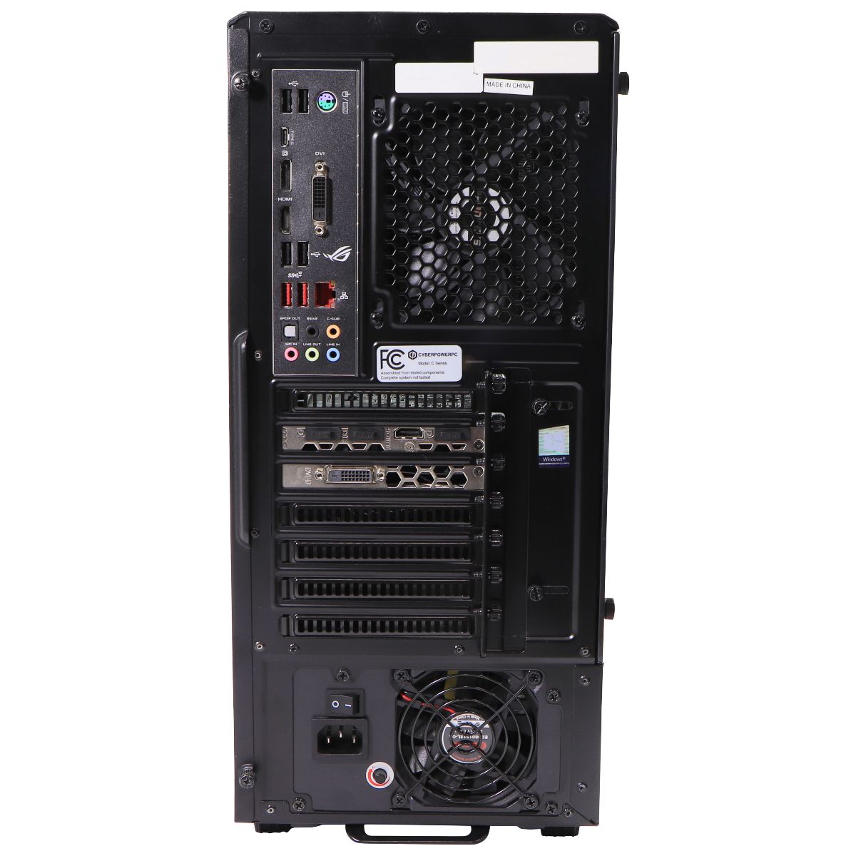 CyberPower C-Series Gaming PC (i5-8600K / GTX 1070 Ti / 1TB + 256SSD / 16GB RAM) PC Desktops & All-In-Ones CyberPowerPC    - Simple Cell Bulk Wholesale Pricing - USA Seller