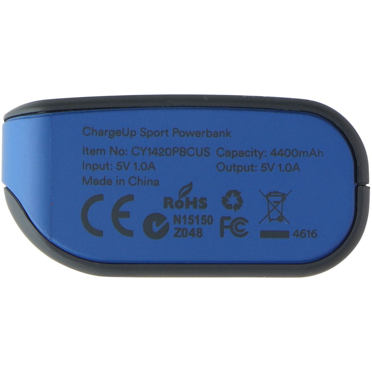 Cygnett ChargeUp 4.4K Portable USB Powerbank with LED Light - Blue Cell Phone - Chargers & Cradles Cygnett    - Simple Cell Bulk Wholesale Pricing - USA Seller